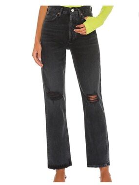 Agolde 90’s pinch waist Distressed Jeans